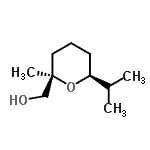 CAS#: 146307-61-1， [(2R,6S)-6-Isopropyl-2-Methyltetrahydro-2H-Pyran-2-Yl]Methanol