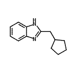 CAS#: 146350-91-6， 2-(Cyclopentylmethyl)-1H-Benzimidazole