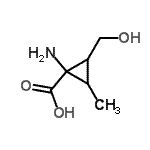 CAS#: 146400-24-0， 1-Amino-2-(Hydroxymethyl)-3-Methylcyclopropanecarboxylic Acid
