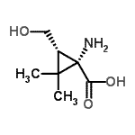 CAS#: 146400-25-1， (1S,3S)-1-Amino-3-(Hydroxymethyl)-2,2-Dimethylcyclopropanecarboxylic Acid
