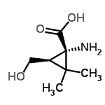 CAS#: 146400-42-2， (1S,3R)-1-Amino-3-(Hydroxymethyl)-2,2-Dimethylcyclopropanecarboxylic Acid