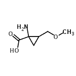 CAS#: 146433-35-4， 1-Amino-2-(Methoxymethyl)Cyclopropanecarboxylic Acid