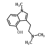CAS#: 1465-16-3， 3-[2-(Dimethylamino)Ethyl]-1-Methyl-1H-Indol-4-Ol