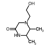 CAS#: 146511-05-9， 4-(2-Hydroxyethyl)-5,6-Dimethyl-2-Piperazinone