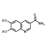 CAS#: 146515-41-5， 6,7-Dihydroxy-3-Quinolinecarboxamide