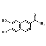 CAS#: 146515-42-6， 6,7-Dihydroxy-3-Isoquinolinecarboxamide