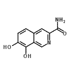 CAS#: 146515-43-7， 7,8-Dihydroxy-3-Isoquinolinecarboxamide