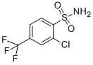 结构式 CAS# 146533-47-3, 2-氯-4-(三氟甲基)-苯磺酰胺