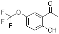 结构式 CAS# 146575-64-6, 1-[2-羟基-5-(三氟甲氧基)苯基]乙酮
