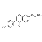 CAS#: 146698-96-6， 7-Ethoxy-3-(4-Hydroxyphenyl)-4H-Chromen-4-One