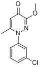 CAS#: 146824-85-3， 1-(3-Chlorophenyl)-3-Methoxy-6-Methylpyridazin-4-One