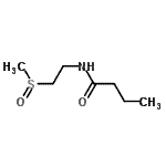 CAS#: 146848-02-4， N-[2-(Methylsulfinyl)Ethyl]Butanamide