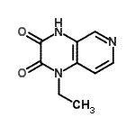 CAS#: 146950-64-3， 1-Ethyl-1,4-Dihydropyrido[3,4-b]Pyrazine-2,3-Dione