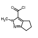 CAS#: 146979-78-4， 2-Methyl-2,4,5,6-Tetrahydrocyclopenta[c]Pyrazole-3-Carbonyl Chloride