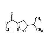 CAS#: 147008-05-7， Methyl 5-Isopropyl-4,5-Dihydro-1,2-Oxazole-3-Carboxylate