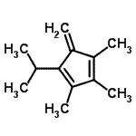 CAS#: 147090-64-0， 1-Isopropyl-2,3,4-Trimethyl-5-Methylene-1,3-Cyclopentadiene