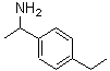 structure of CAS# 147116-33-4, 1-(4-Ethylphenyl)Ethanamine;(R)-1-(4-ETHYLPHENYL)ETHANAMINE;(S)-1-(4-ETHYLPHENYL)ETHANAMINE;1-(4-ethylphenyl)ethylamine