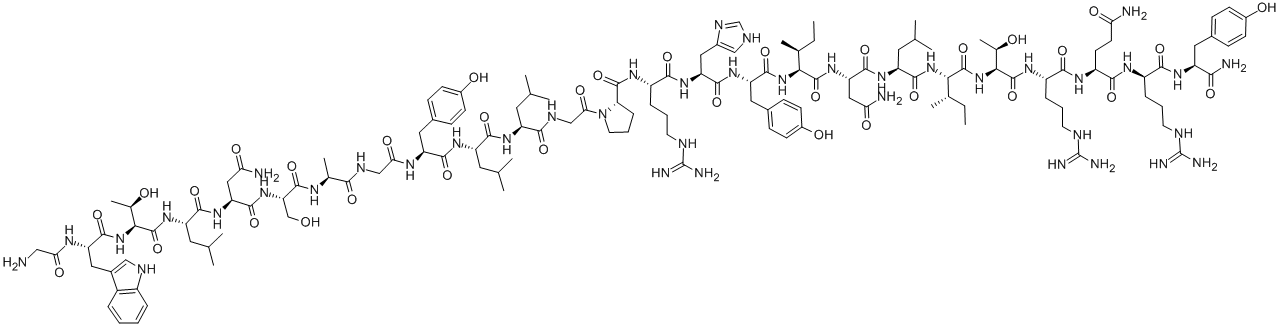 CAS#: 147138-51-0， Galanin(1-12)-Ala-Neuropeptide Y(25-36)Amide