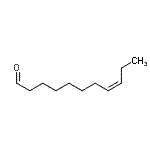 结构式 CAS# 147159-49-7, (8Z)-8-十一烯醛