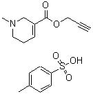 CAS#: 147202-94-6， 2-Propyn-1-Yl 1-Methyl-1,2,5,6-Tetrahydro-3-Pyridinecarboxylate 4-Methylbenzenesulfonate (1:1)