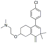 CAS#: 147241-86-9， 2-[[5-(4-Chlorophenyl)-7,7-Dimethyl-8-Methylidene-5,6-Dihydronaphthalen-2-Yl]Oxy]-N,N-Dimethylethanamine