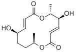 CAS#: 147317-35-9， (3E,5S,6R,9E,11R,14R)-5,11-Dihydroxy-6,14-Dimethyl-1,7-Dioxacyclotetradeca-3,9-Diene-2,8-Dione