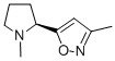 CAS#: 147402-53-7， 3-Methyl-5-[(2S)-1-Methylpyrrolidin-2-Yl]-1,2-Oxazole