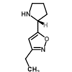 CAS#: 147402-75-3， 3-Ethyl-5-[(2R)-2-Pyrrolidinyl]-1,2-Oxazole