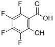 structure of CAS# 14742-36-0, 2,3,4,5-Tetrafluoro-6-Hydroxy-Benzoic Acid;3,4,5,6-TETRAFLUORO-2-HYDROXYBENZOIC ACID;3,4,5,6-TETRAFLUOROSALICYLIC ACID
