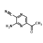 CAS#: 147425-71-6， 5-Acetyl-3-Amino-2-Pyrazinecarbonitrile