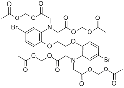 CAS#: 147504-95-8， N,N'-[1,2-Ethanediylbis[Oxy(4-Bromo-2,1-Phenylene)]]Bis[N-[2-[(Acetyloxy)Methoxy]-2-Oxoethyl]-Glycine Bis[(Acetyloxy)Methyl] Ester