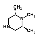 structure of CAS# 147539-61-5, (2R,6S)-1,2,6-Trimethylpiperazine