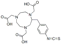 CAS 登录号：147597-66-8， 2-[(5Z)-4,7-二(羧甲基)-3-[(4-异硫氰酸基苯基)甲基]-2,3,8,9-四氢-1,4,7-三氮杂环壬烷-1-基]乙酸