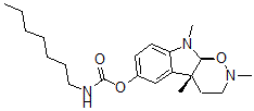CAS#: 147650-57-5， [(4aS,9aS)-2,4a,9-Trimethyl-4,9a-Dihydro-3H-Oxazino[6,5-b]Indol-6-Yl] N-Heptylcarbamate