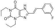 CAS#: 147700-43-4， 8-[(E)-2-(3-Fluorophenyl)Ethenyl]-1,3-Dipropyl-7H-Purine-2,6-Dione