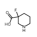 CAS#: 147727-13-7， 3-Fluoro-3-Piperidinecarboxylic Acid