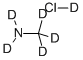 structure of CAS# 14779-55-6, Methylamine-D5 Deuteriochloride;Dideuterio-(Trideuteriomethyl)Amine;(2H6)Methylammonium Chloride