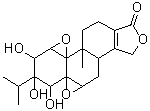 CAS#: 147852-78-6， (1aS,1bS,6bS,7aS,8aS,9R,10S,11S,11aS)-9,10,11-Trihydroxy-10-Isopropyl-1B-Methyl-1B,3,6,6B,7,7A,9,10,11,11A-Decahydrobisoxireno[8A,9:4B,5]Phenanthro[1,2-c]Furan-4(2H)-One