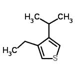 CAS#: 147871-81-6， 3-Ethyl-4-Isopropylthiophene