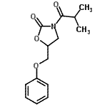 CAS#: 14789-97-0， 3-Isobutyryl-5-(Phenoxymethyl)-1,3-Oxazolidin-2-One