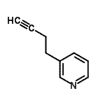 CAS#: 147918-36-3， 3-(3-Butyn-1-Yl)Pyridine