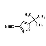 CAS#: 148014-06-6， 5-(2-Methyl-2-Propanyl)-1,2-Oxazole-3-Carbonitrile