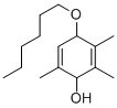 structure of CAS# 148081-72-5, 4-Hexoxy-2,3,6-Trimethylphenol;4-Hexoxy-2,3,6-Trimethyl-Phenol;1-O-Hexyl-2,3,5-Trimethylhydroquinone;4-(Hexyloxy)-2,3,6-Trimethylphenol