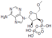 CAS#: 148253-84-3， [(2R,3S,4R,5R)-5-(6-Aminopurin-9-Yl)-4-Hydroxy-2-(Methoxymethyl)Oxolan-3-Yl] Phosphono Hydrogen Phosphate