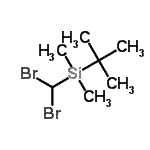 CAS#: 148259-35-2， (Dibromomethyl)(Dimethyl)(2-Methyl-2-Propanyl)Silane
