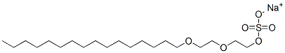 CAS#: 14858-55-0， Sodium 2-(2-Hexadecyloxyethoxy)Ethyl Sulphate