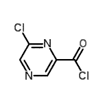 CAS#: 148673-71-6， 6-Chloro-2-Pyrazinecarbonyl Chloride