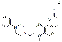 CAS#: 148711-82-4， 7-Methoxy-8-[3-(4-Phenylpiperazin-1-Yl)Propoxy]Chromen-2-One Hydrochloride