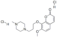 CAS#: 148711-85-7， 7-Methoxy-8-[3-(4-Methylpiperazin-1-Yl)Propoxy]Chromen-2-One Dihydrochloride