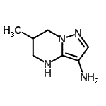 CAS#: 148777-83-7， 6-Methyl-4,5,6,7-Tetrahydropyrazolo[1,5-a]Pyrimidin-3-Amine